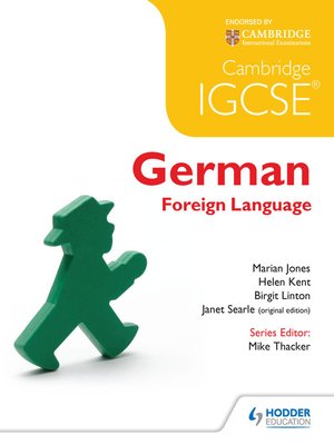 cover image of Cambridge IGCSE&#174; German Foreign Language
